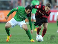 Fussball 1. Bundesliga  Saison 2011/2012: SC Freiburg - SV Werder Bremen