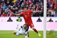 Fussball 1. Bundesliga Saison 19/20: FC Bayern Muenchen - TSG 1899 Hoffenheim