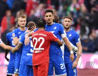 Fussball 1. Bundesliga Saison 19/20: FC Bayern Muenchen - TSG 1899 Hoffenheim