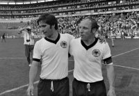 Fussball-WM 1970 Maroko - Deutschland: Ehefrauen Beckenbauer und Seeler