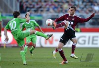 Fussball 1. Bundesliga, Saison 2012/2013: 1. FC Nuernberg - VfL Wolfsburg