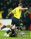 Fussball 1. Bundesliga: Dortmund - Schalke, Aktion zum Elfmeter