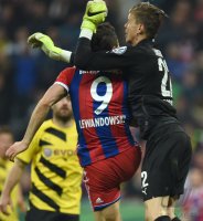 Fussball DFB Pokal Halbfinale 14/15: FC Bayern Muenchen - Borussia Dortmund