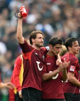 Fussball, 1. Bundesliga  Saison 2013/2014: Hannover 96 -  Hamburger SV