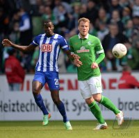 Fussball, 1. Bundesliga  Saison 2013/2014: SV Werder Bremen - Hertha BSC Berlin