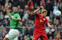 Fussball 1. Bundesliga, Saison 2011/2012: SV Werder Bremen - FC Bayern Muenchen