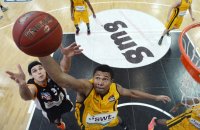 Basketball 1. Bundesliga 2012/2013:  Walter Tigers Tuebingen - ratiopharm Ulm