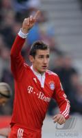 FUSSBALL  1. BUNDESLIGA  09/10  KLOSE  (FC Bayern Muenchen)