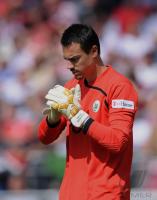 FUSSBALL 1. BUNDESLIGA:   Torwart Diego Benaglio  (VfL Wolfsburg)