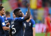 FUSSBALL WM 2018 Halbfinale: Frankreich - Belgien