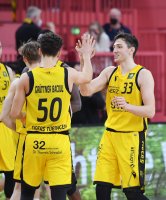 Basketball 2. Bundesliga 2021/2022: Tigers Tuebingen - Nuernberg Falcons