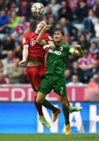 Fussball 1. Bundesliga Saison 14/15: Bastian Schweinsteiger (FC Bayern Muenchen)