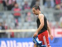 Fussball 1. BL Bayern-Bochum; Zweikampf