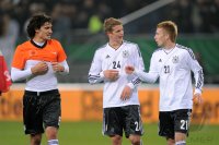 FUSSBALL INTERNATIONAL: Marco REUS (Deutschland) und Lars BENDER (Deutschland)