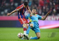 Fussball 1. Bundesliga Saison 14/15: FC Bayern Muenchen - 1. FC Koeln