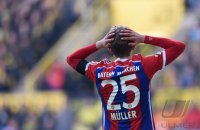 Fussball 1. Bundesliga Saison 14/15: FC Bayern Muenchen - Borussia Dortmund