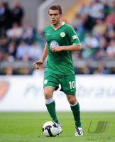 FUSSBALL 1. BUNDESLIGA, Wolfsburg: MISIMOVIC Einzelaktion