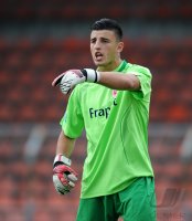 Fussball Regionalliga Sued 2011/2012:  Torwart Erman Muratagic (Eintracht Frankfurt II)