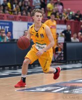 Basketball 1. Bundesliga 15/16 Hauptrunde: Walter Tigers Tuebingen - Brose Baskets Bamberg
