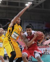 Basketball 1. Bundesliga 13/14:  Walter Tigers Tuebingen - FC Bayern Muenchen