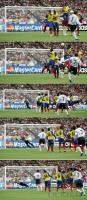 Fussball WM 2006: England - Ecuador
