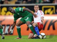 FUSSBALL 1. BUNDESLIGA: Wolfsburg - Hamburg