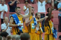 Basketball 1. Bundesliga 2012/2013 Testspiel:  Walter Tigers Tuebingen - FC Bayern Muenchen