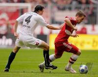 FUSSBALL 1. BUNDESLIGA: Podolski (FC Bayern Muenchen)