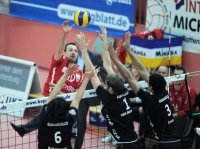 Volleyball  1. Bundesliga  10/11: ENBW TV Rottenburg -  RWE Volleys Bottrop