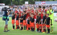 Fussball Europameisterschaft U 19 2016: Oesterreich - Deutschland