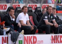Fussball 1. Bundesliga  Saison  2012/2013: Trainerbank des SV Werder Bremen