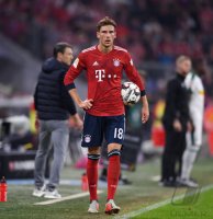 Fussball 1. Bundesliga Saison 18/19: FC Bayern Muenchen - Borussia Moenchengladbach
