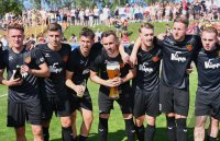 Fussball Relegation zur Oberliga, Rueckspiel 21/22: FC Holzhausen - FC Denzlingen