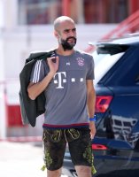 Fussball 1. Bundesliga 15/16: Trainer Pep Guardiola (FC Bayern Muenchen)