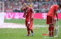 Fussball 1. Bundesliga  Saison  2012/2013:  Deutscher Meister 12/13 FC Bayern Muenchen