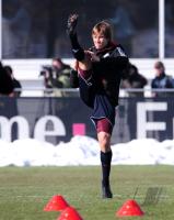 Fussball 1. Bundesliga : Training beim FC Bayern Muenchen