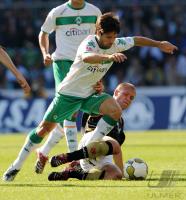 FUSSBALL 1. BUNDESLIGA: Bremen - Cottbus