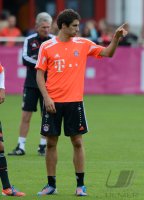 Fussball 1. Bundesliga :  Training beim FC Bayern Muenchen