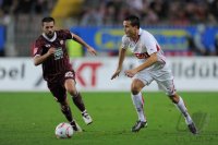 Fussball 1. Bundesliga  Saison 2010/2011:  1. FC Kaiserslautern - VfB Stuttgart