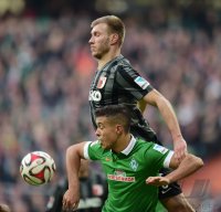 Fussball, 1. Bundesliga  Saison 2014/2015: Werder Bremen - FC Augsburg