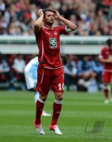 Fussball 2. Bundesliga:  1 FC Kaiserslautern - TSV 1860 Muenchen