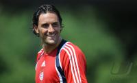 Fussball 1. Bundesliga: Training beim FC Bayern Muenchen