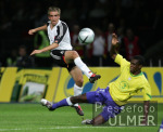 Fussball Testspiel Deuschland - Brasilien