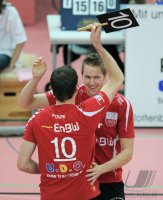 Volleyball 1. Bundesliga   Saison 2010/2011 ENBW TV Rottenburg - VC Olympia BerlinBesichtigung der Werkstatt der Schoenbuchbahn;
