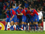FUSSBALL CHL   FC Basel - FC Valencia    JUBEL FCB