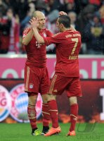 Fussball 1. Bundesliga, Saison 2011/2012:  FC Bayern Muenchen - Hannover 96