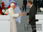 Weltjugentag 2005 in Koeln   Papst Benedikt XVI.