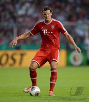 Fussball Saison 2013/2014: DFB Pokal 1. Runde: Daniel van Buyten (FC Bayern Muenchen)