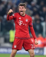 Fussball CHL 15/16 Achtelfinale: Juventus Turin - FC Bayern Muenchen