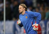 Fussball, Champions League: Valencia, HILDEBRAND
